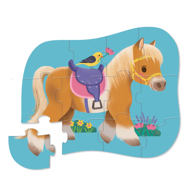 Mini Puzzle 12 pc | Pony