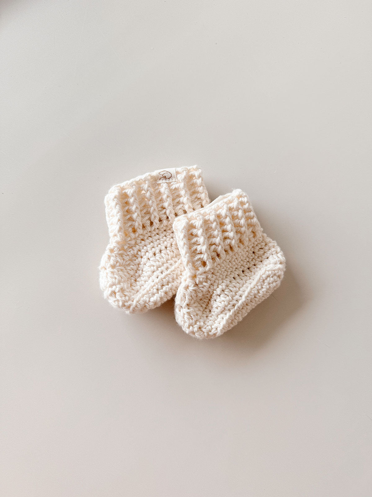 Keepsake Hand Crochet NB Booties