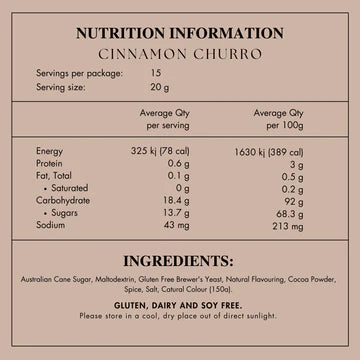 Lactation Powder | Cinnamon Churro