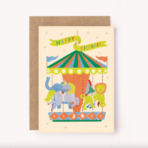 Card | Carousel Ride Birthday