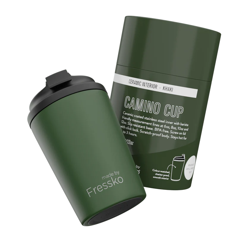 Reusable Cup | Camino Khaki 12oz