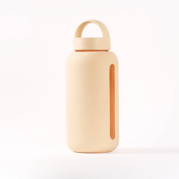 Hydration Tracking Mama Water Bottle | Cream