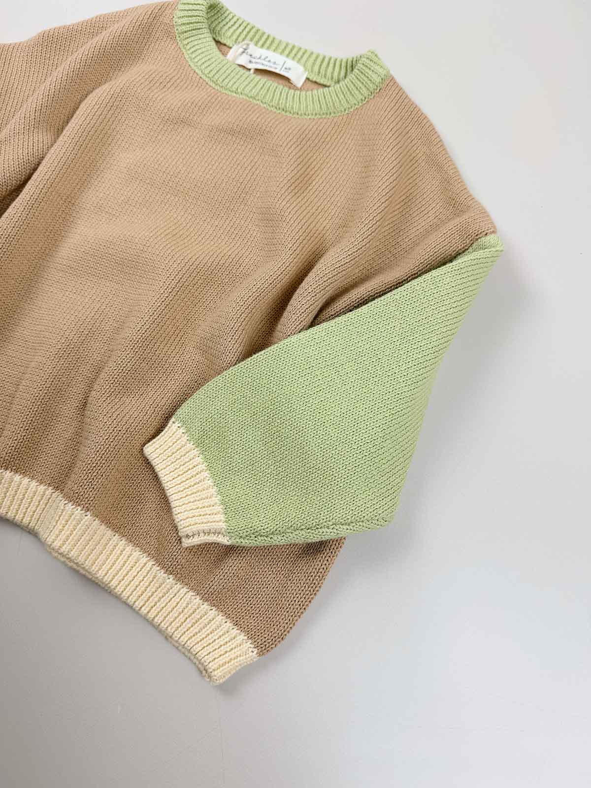 Oakley Unisex Cotton Sweater | Forest Colourblock