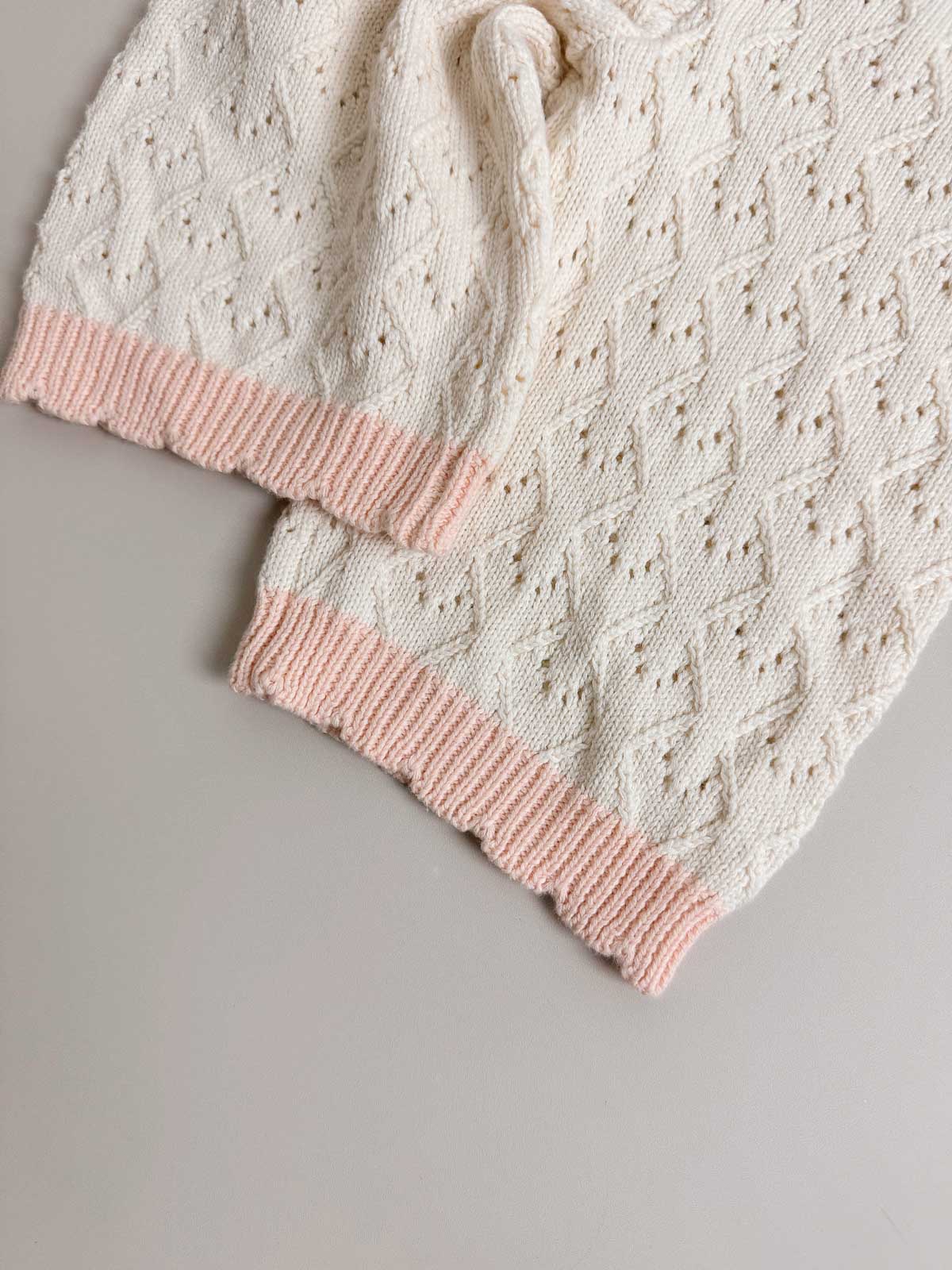 Mila Scollop Culotte | Cream Blossom