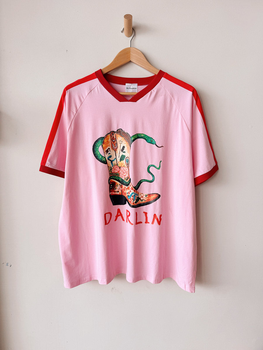 Womens SS Tee | Darlin' Pink