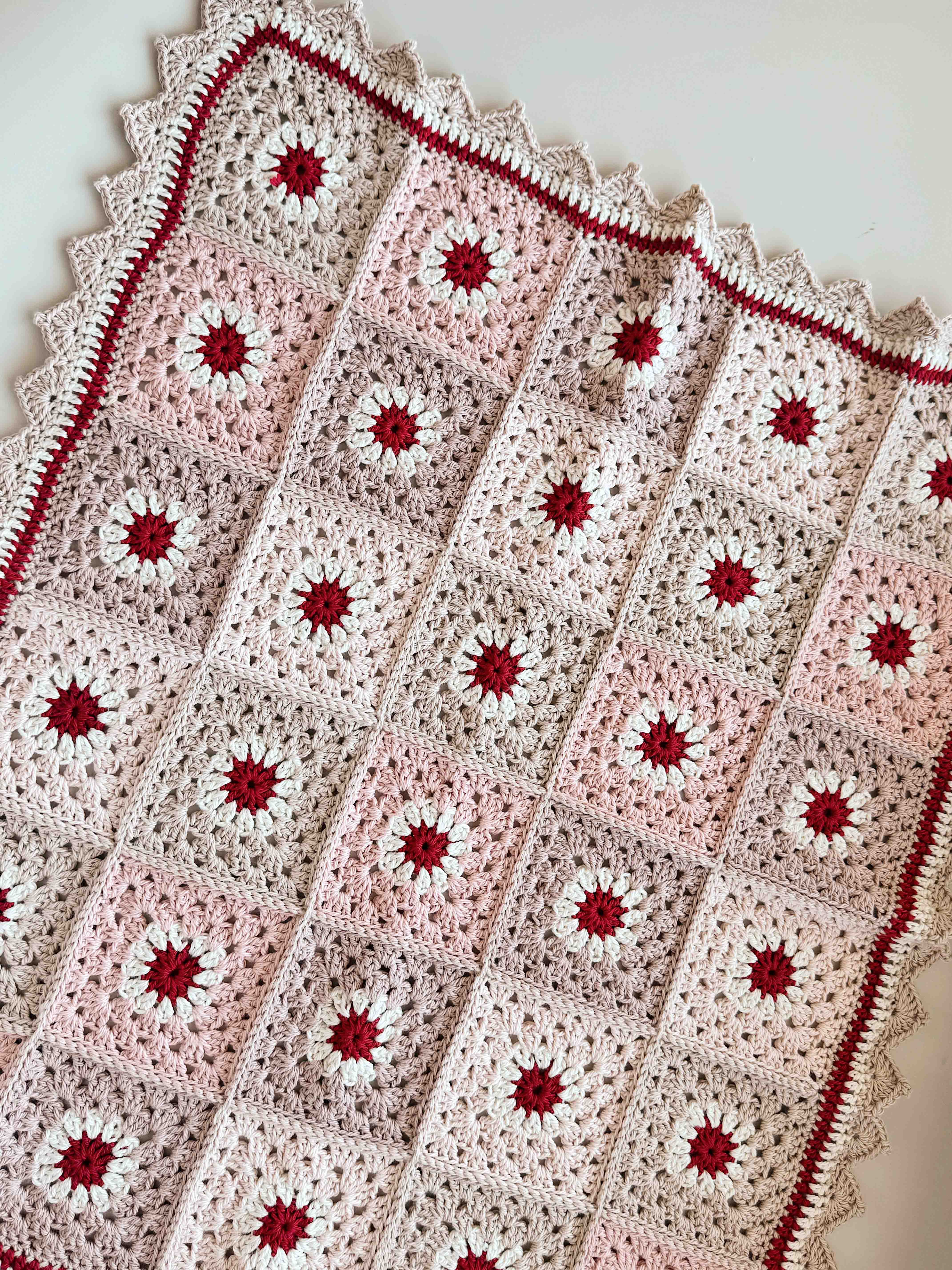 Pre-Order Keepsake Hand Crochet Blanket | Sakura