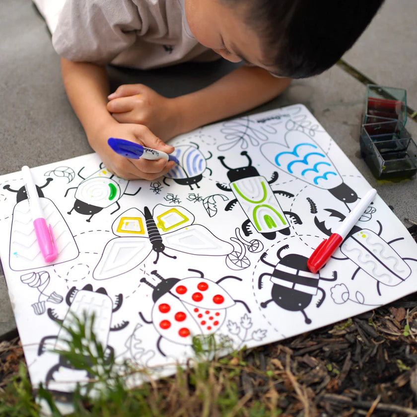 Sensory Doodle Mat | Busy Bugs