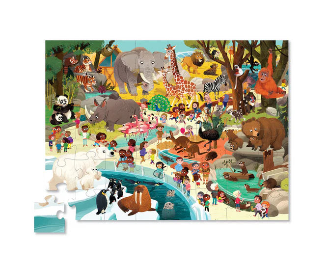 Day at the Zoo Puzzle - 48 pc