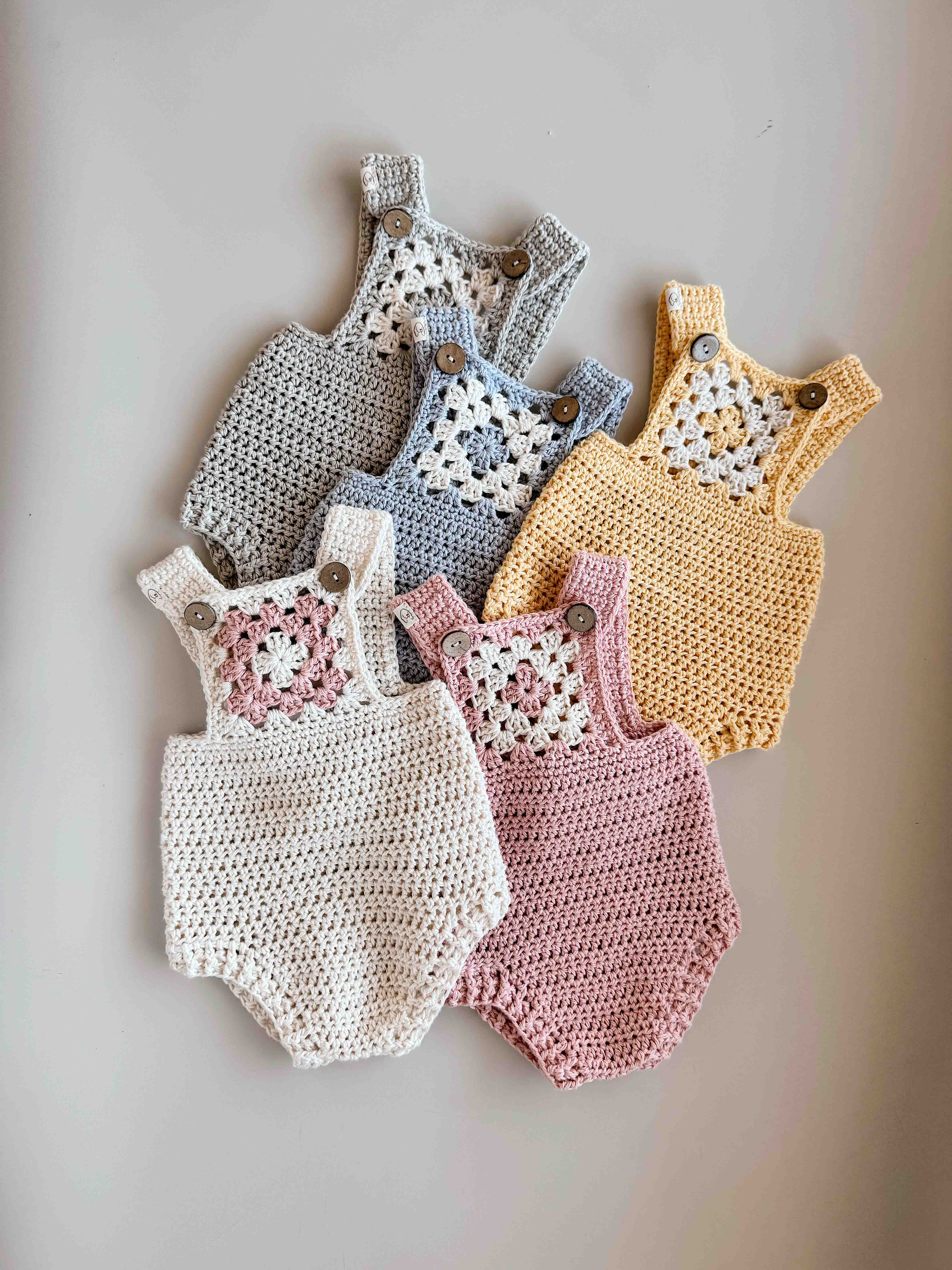 Keepsake Hand Crochet Romper