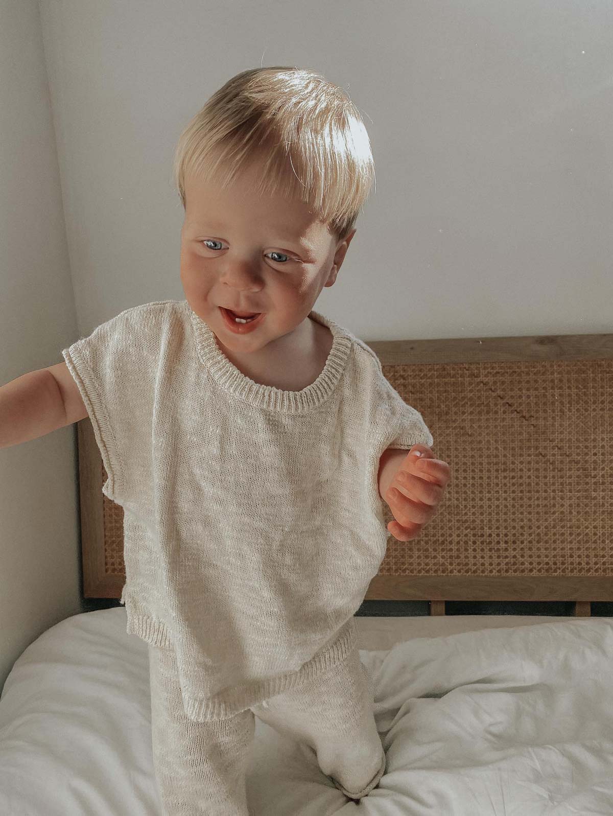 Kori Slub Cotton Top | Buttermilk