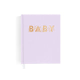 Mini Baby Journal Book l Lilac