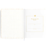 Baby Journal Book l Blue Check