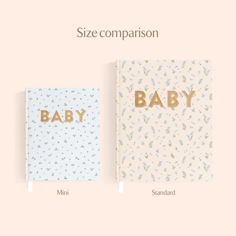 Mini Baby Journal Book l Bluebell