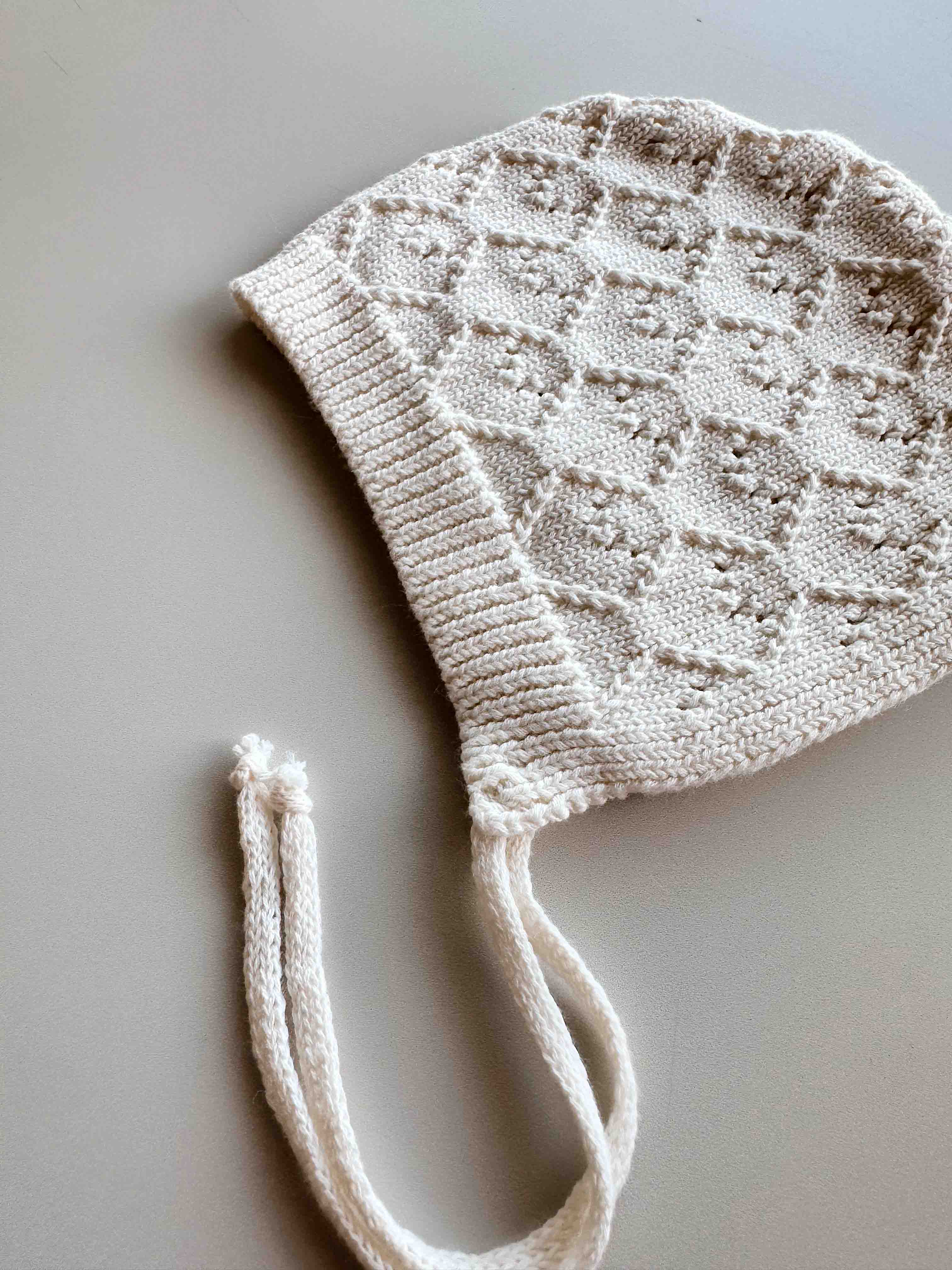 Mila Pointelle Bonnet | Snow