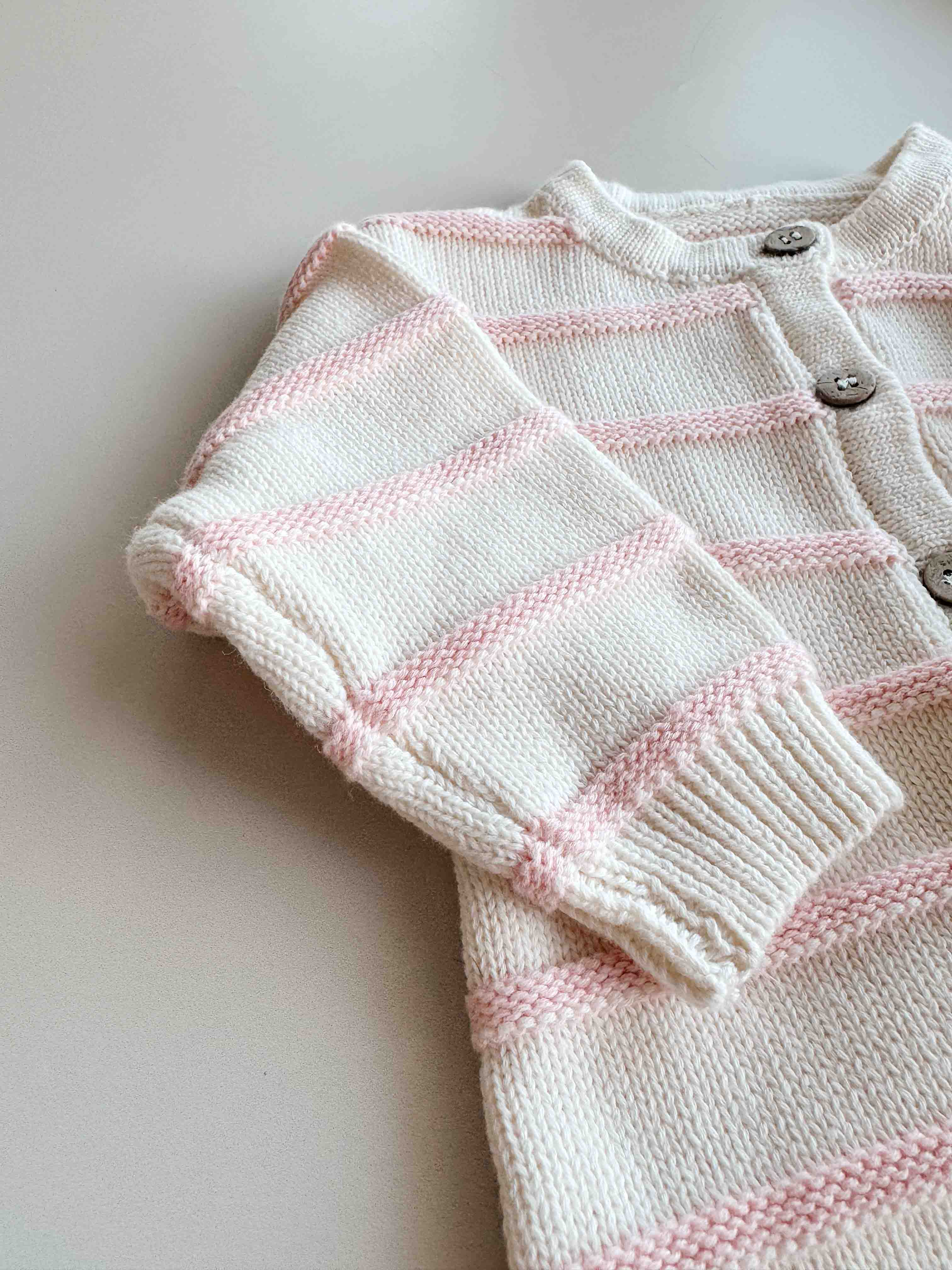 Raised Stripe Full Romper | Sweetpea