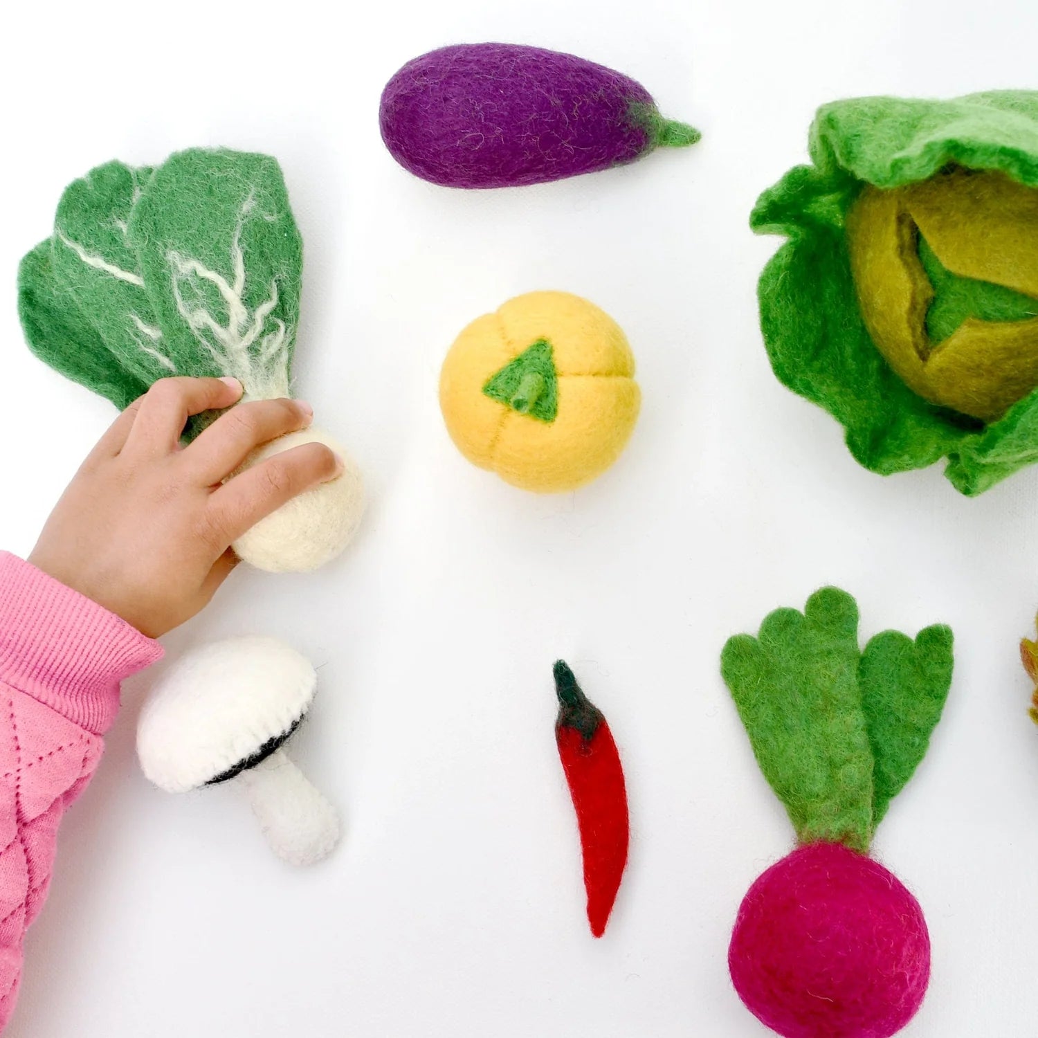 Felt | Food Groups | Vegetables