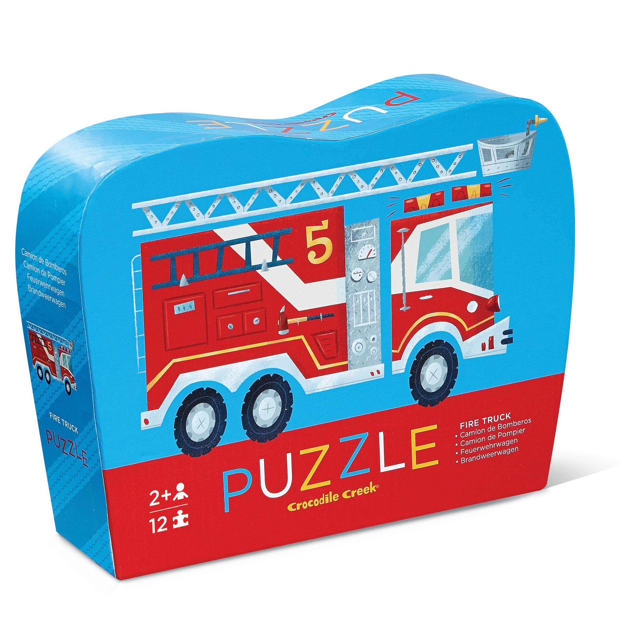 Mini Puzzle 12 pc | Fire Truck