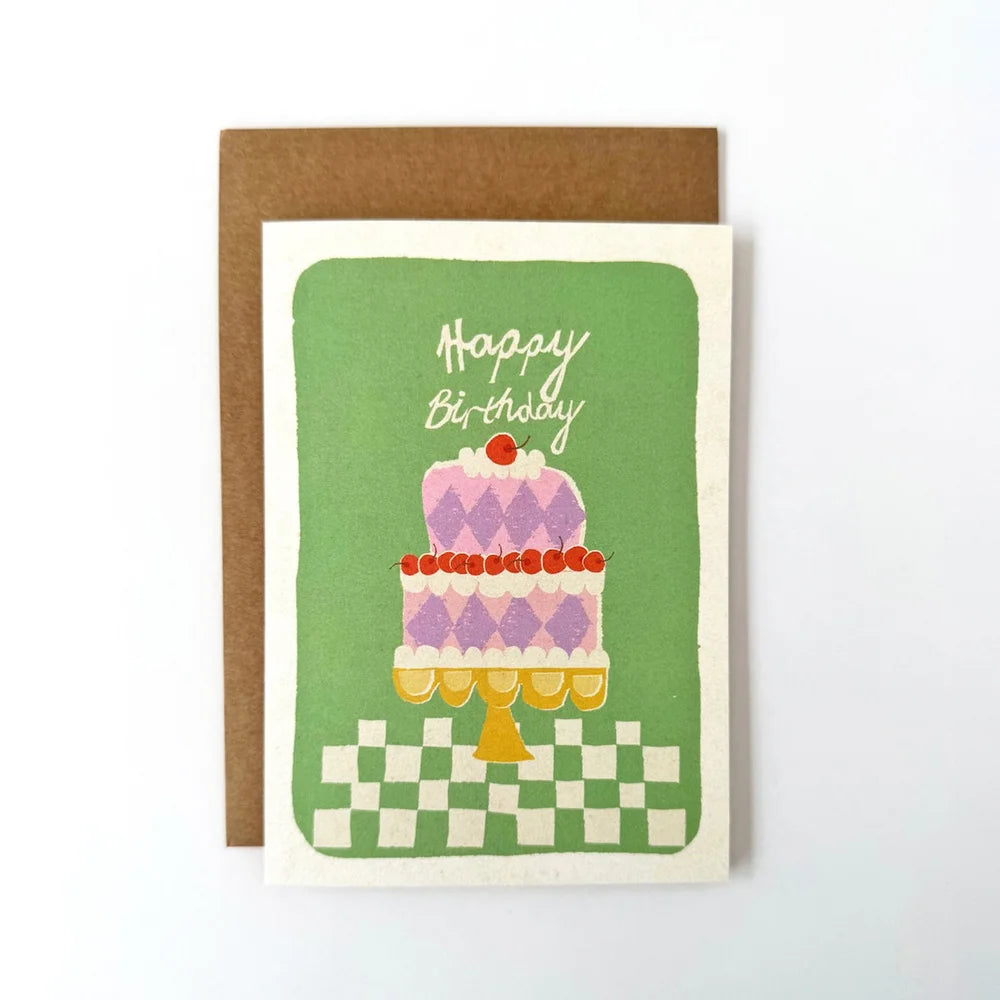 Card | Happy Birthday Cake