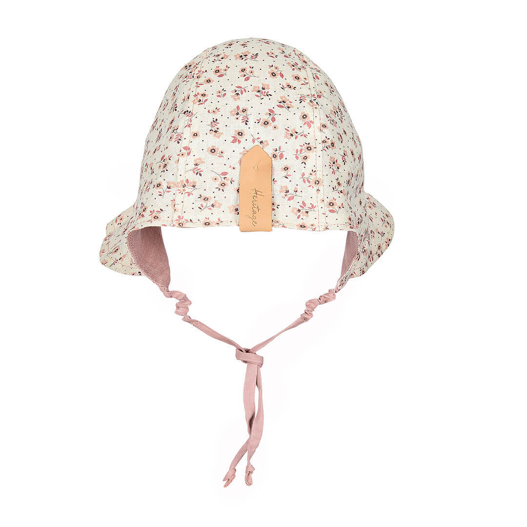 Searcher Ruffle Sun Bonnet | Ruby / Rosa
