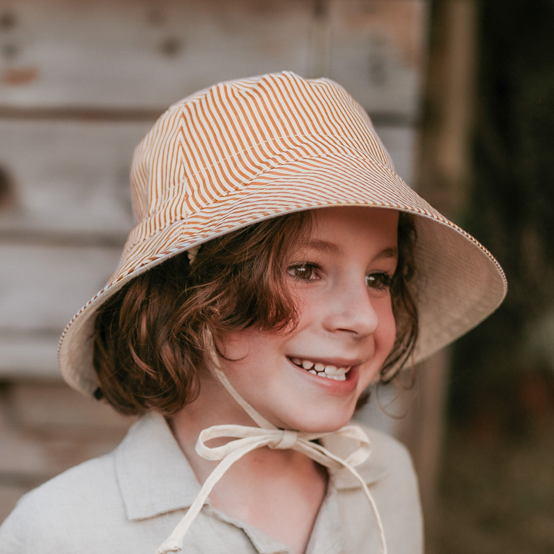 Explorer Classic Bucket Sun Hat | Frankie / Flax