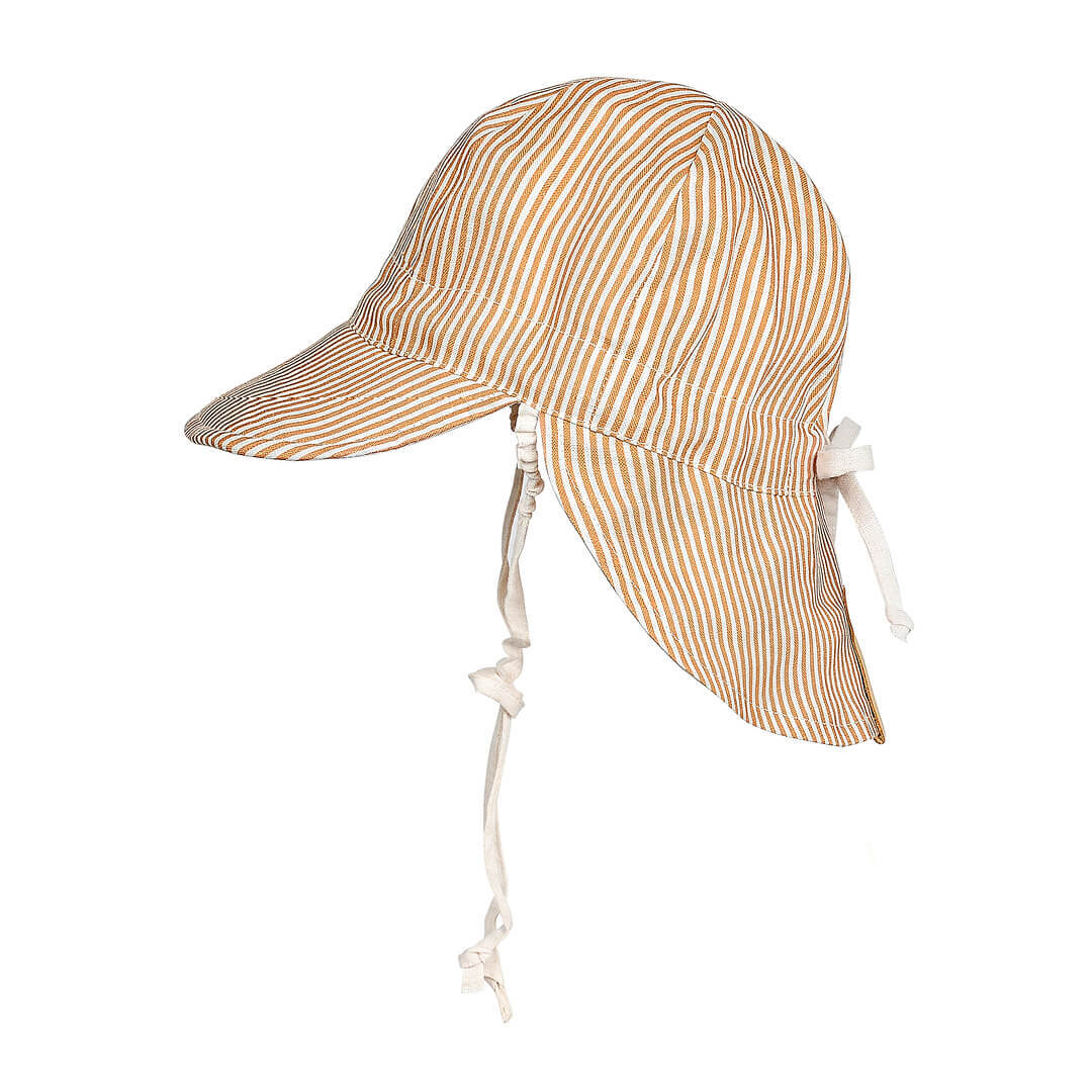 Lounger Baby Flap Sun Hat | Frankie / Flax