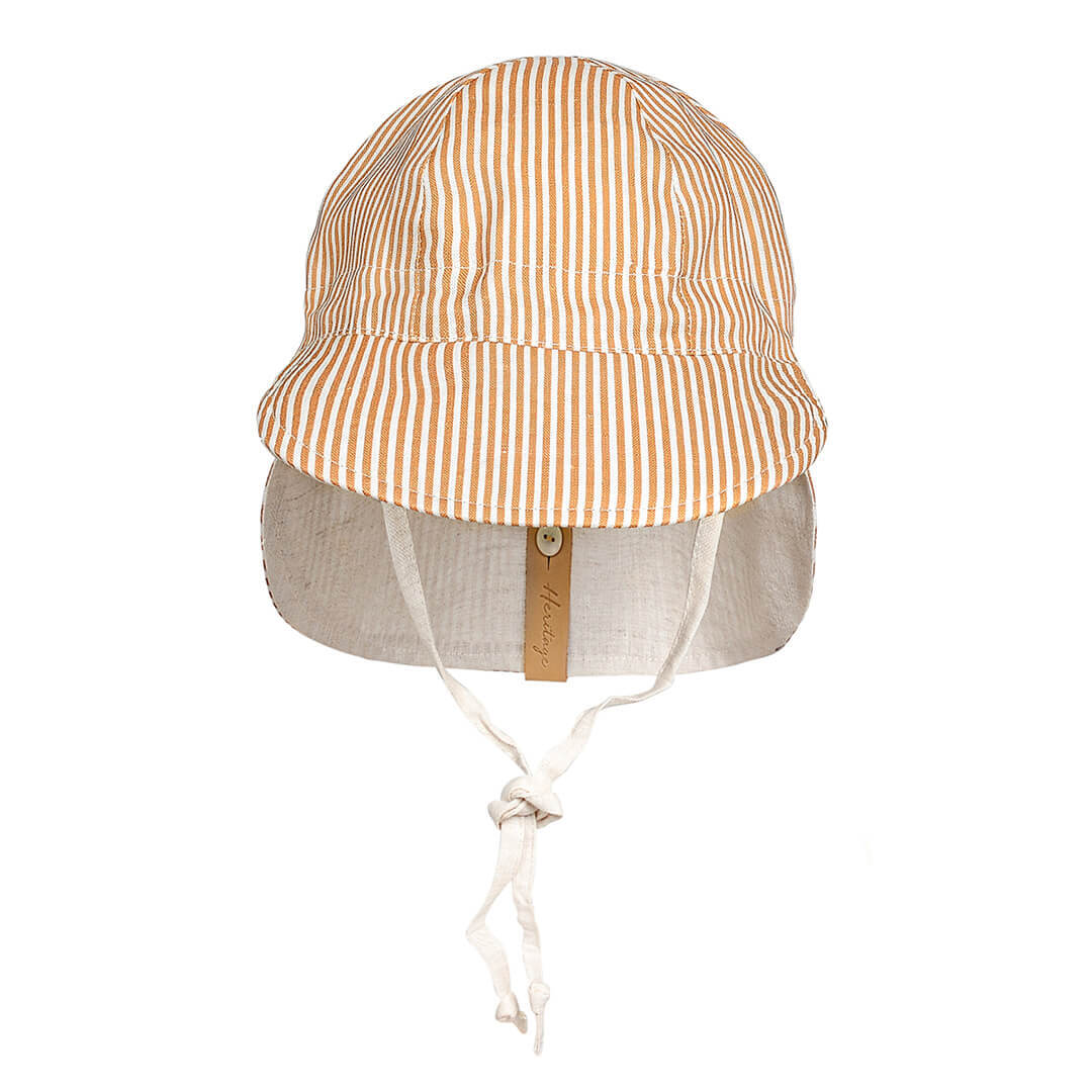 Lounger Baby Flap Sun Hat | Frankie / Flax