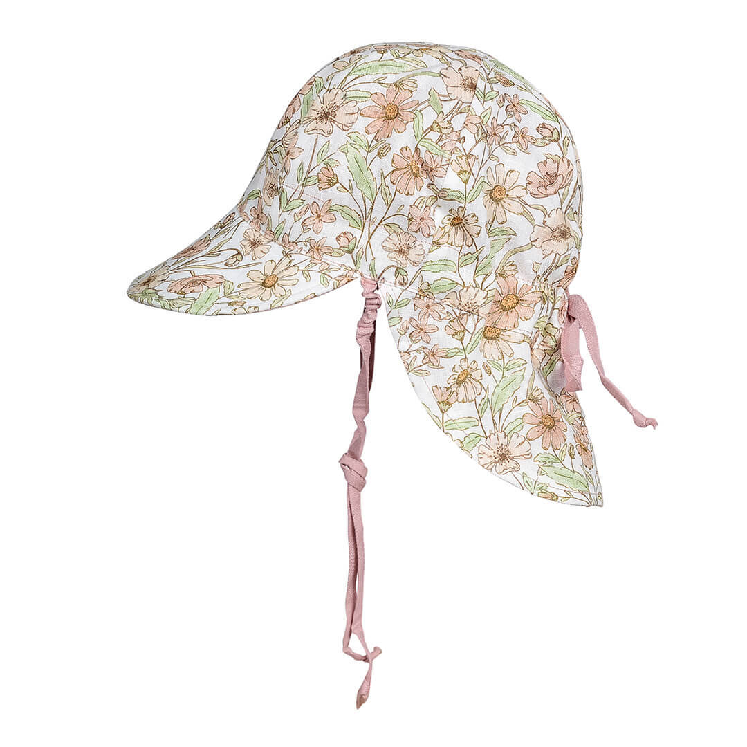 Lounger Baby Flap Sun Hat | Poppy / Rosa