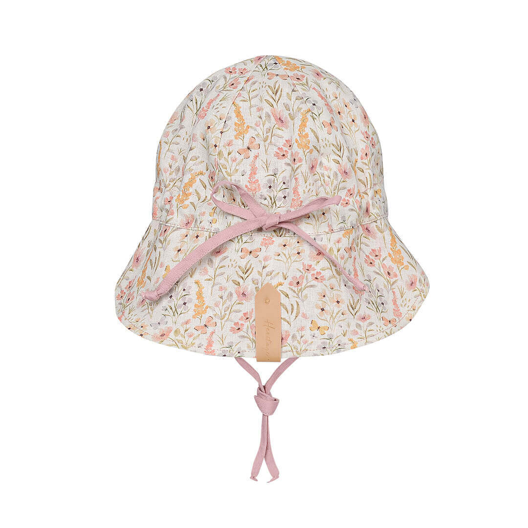 Lounger Baby Flap Sun Hat | Paris / Rosa