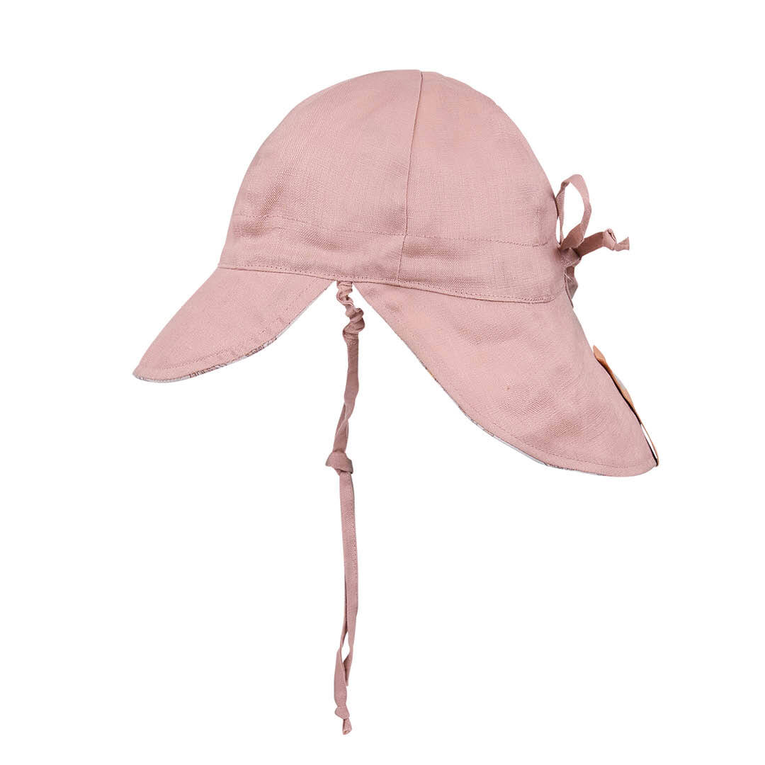 Lounger Baby Flap Sun Hat | Ramble / Rosa