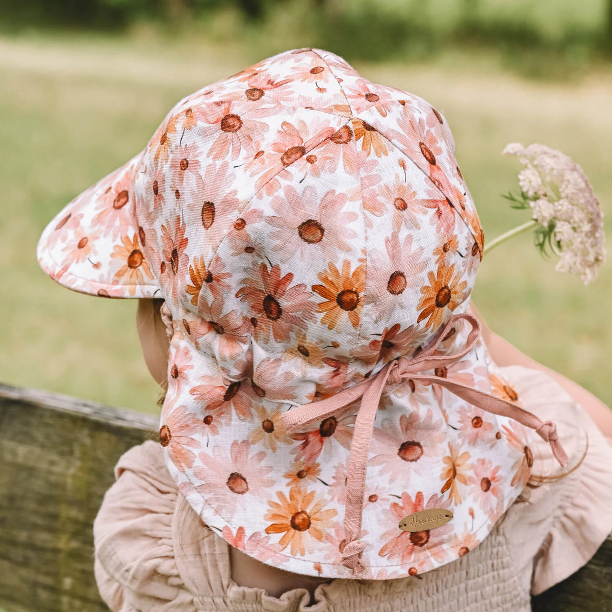 Lounger Baby Flap Sun Hat | Peggy / Rosa