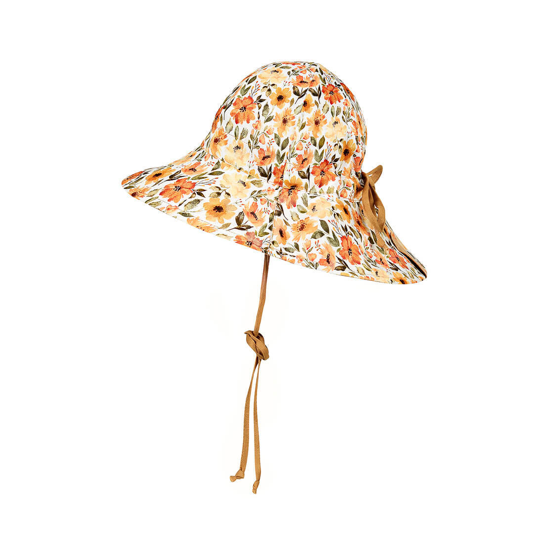Wanderer Panelled Bucket Sun Hat | Margaret / Maize
