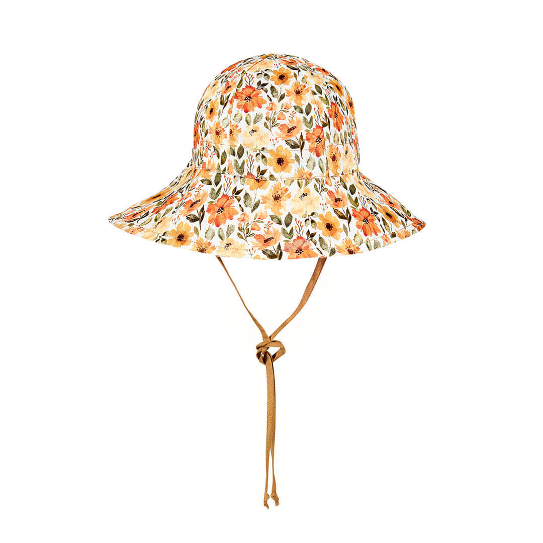 Wanderer Panelled Bucket Sun Hat | Margaret / Maize
