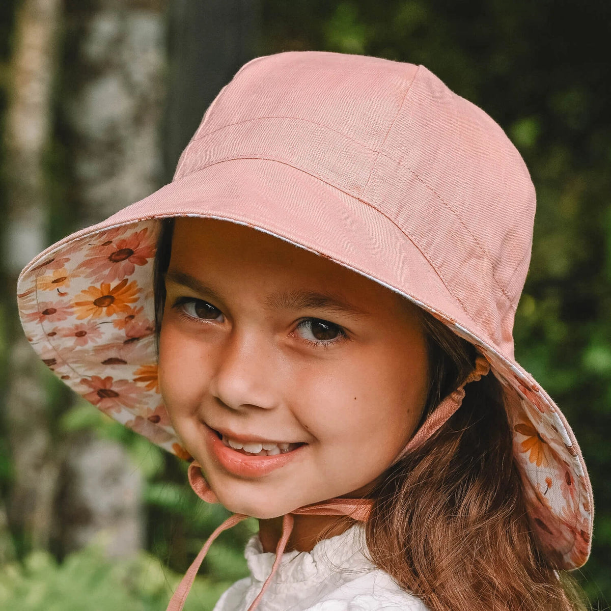 Wanderer Panelled Bucket Sun Hat | Peggy / Rosa