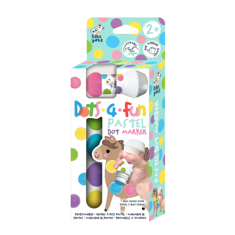 5 Dot Markers | Pastel Colours