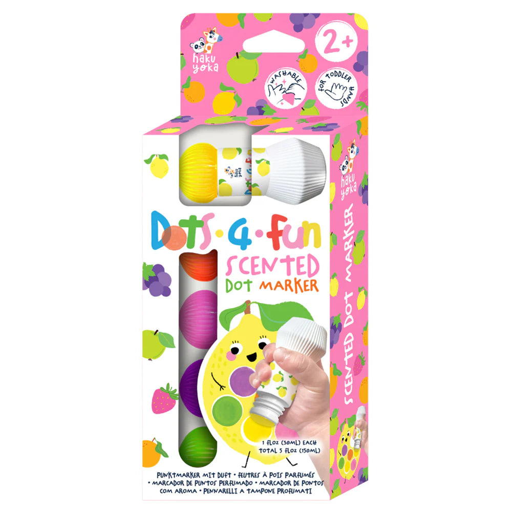 5 Dot Markers | Bright Scented Colours