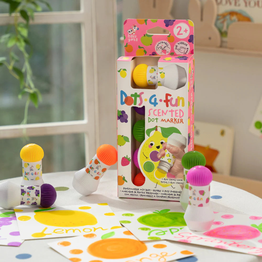 5 Dot Markers | Bright Scented Colours