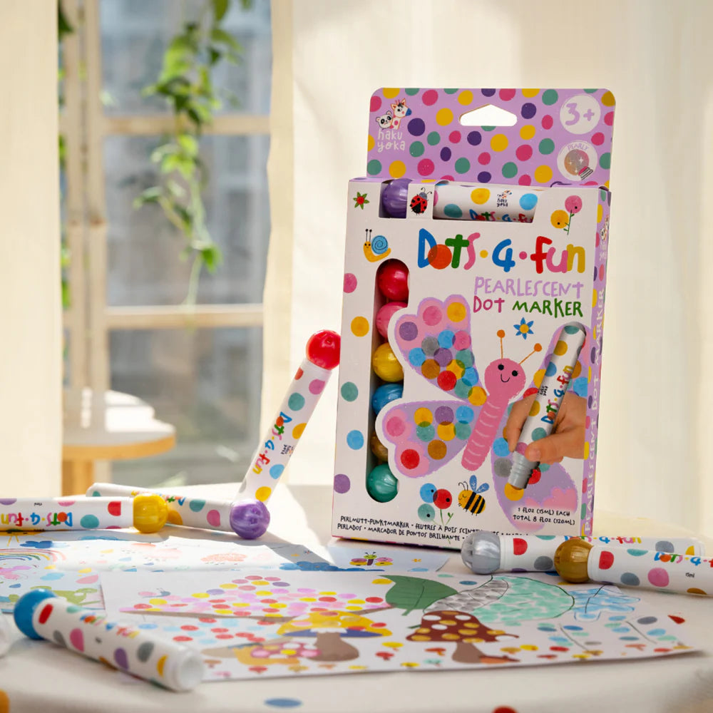 8 Dot Markers | Pearlescent