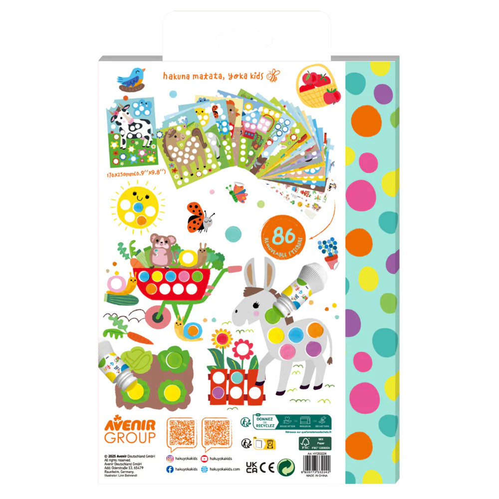 Dots for Fun Colouring | Farm