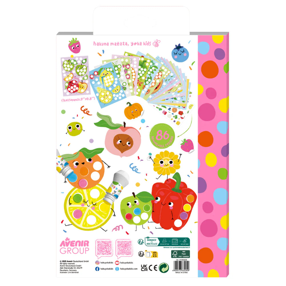 Dots for Fun Colouring | Food Party