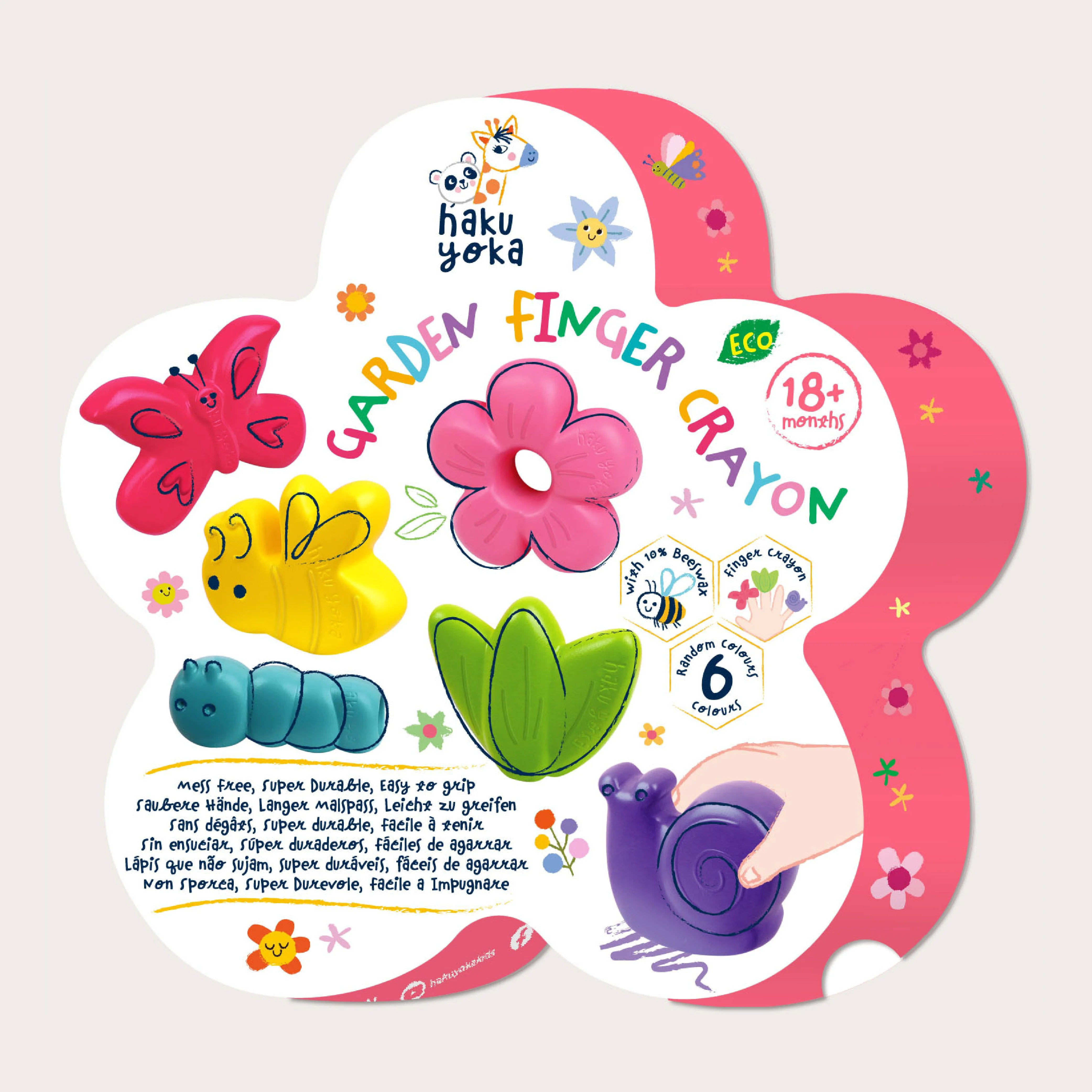 6 Finger Crayons | Garden
