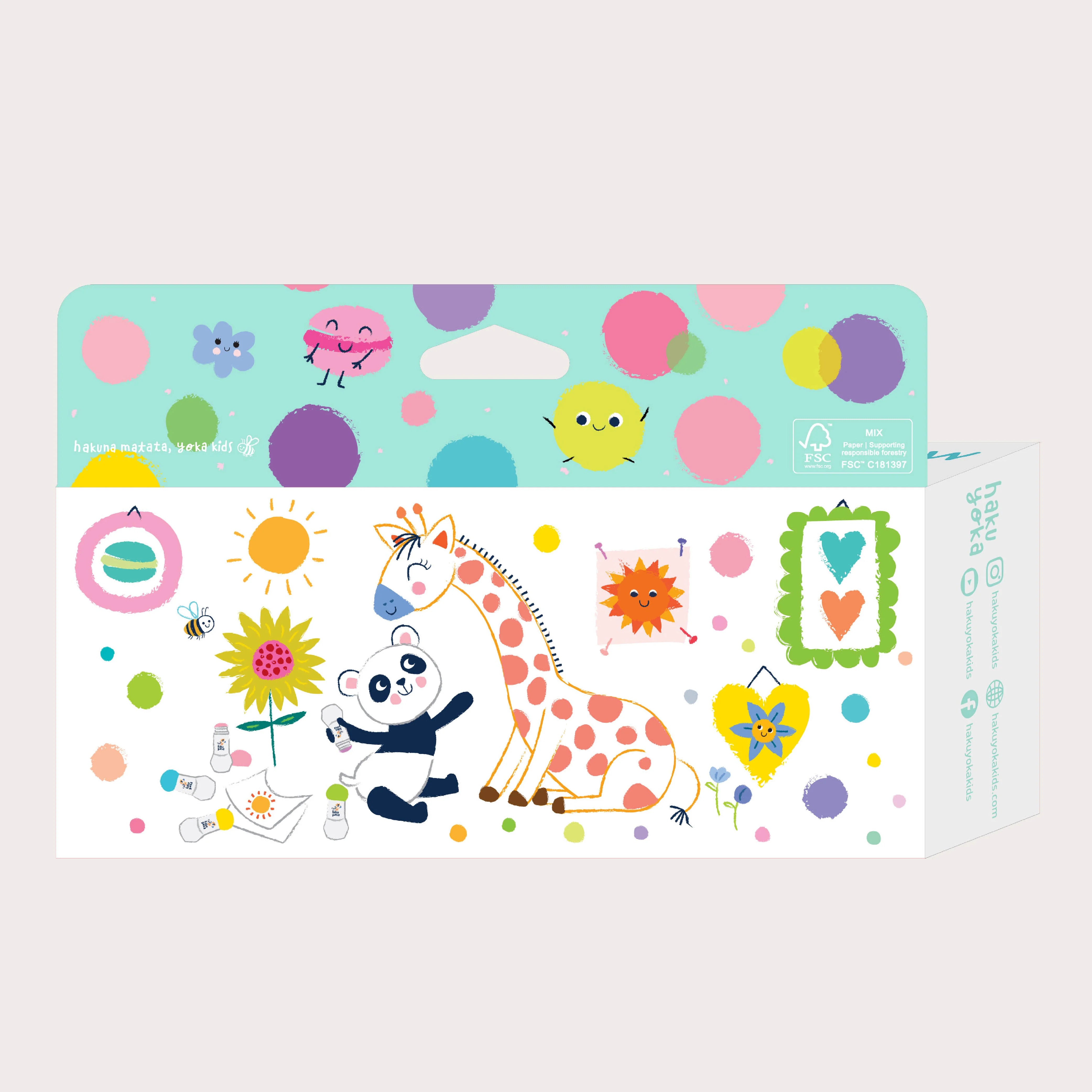 5 Dot Markers | Pastel Colours