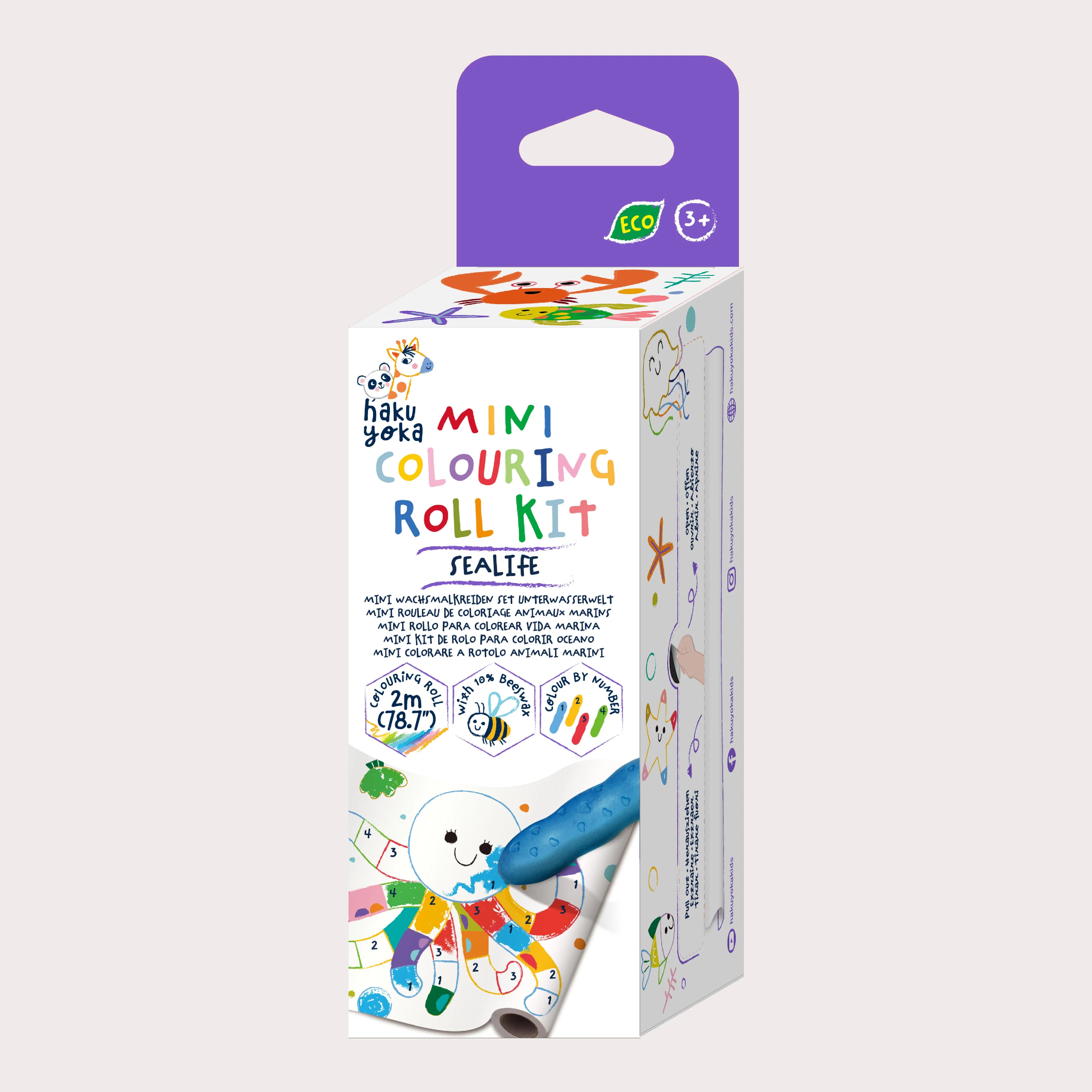 MIni Colouring Roll Kit | Sealife