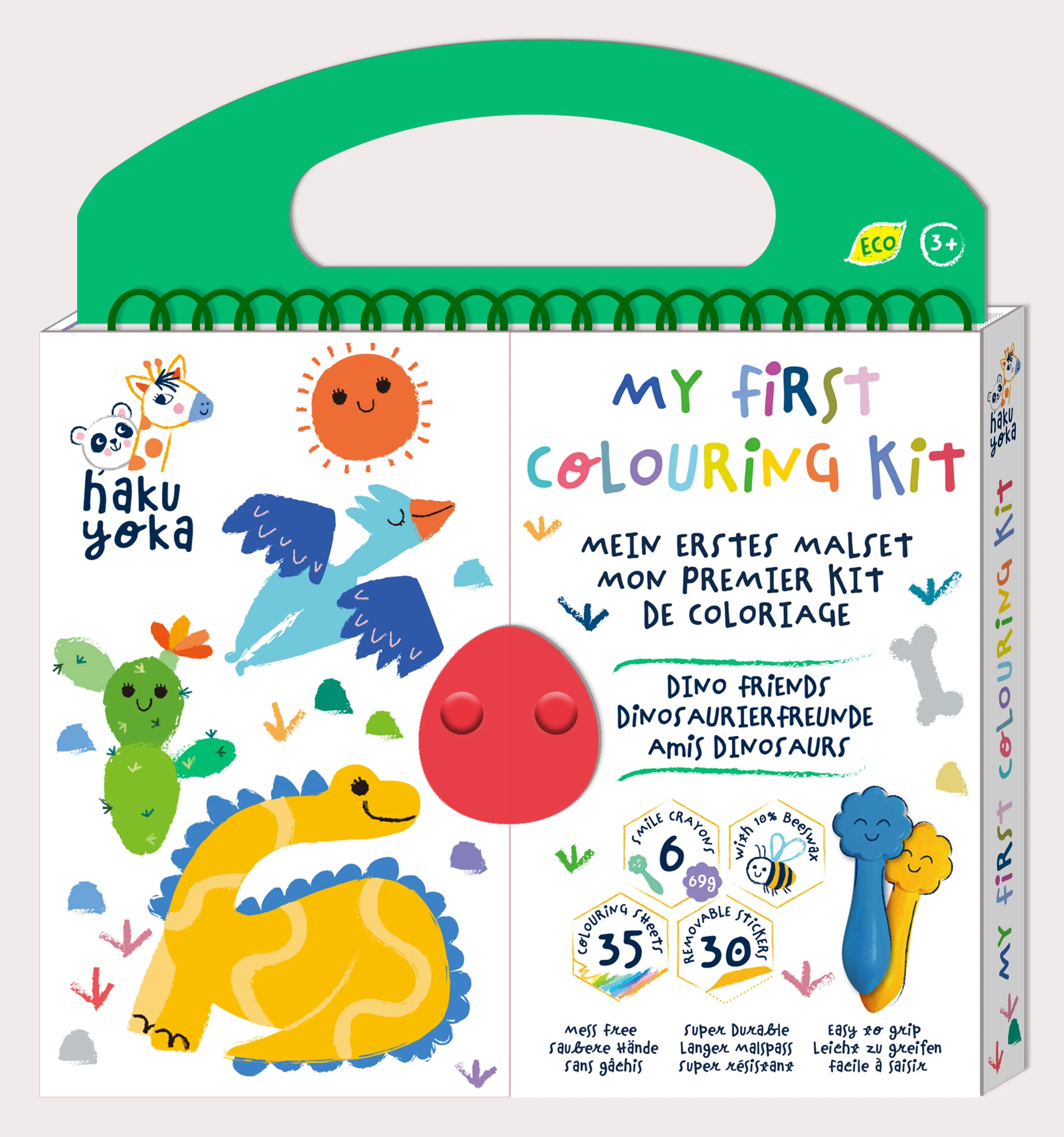 My First Colouring Kits | Dino Friends