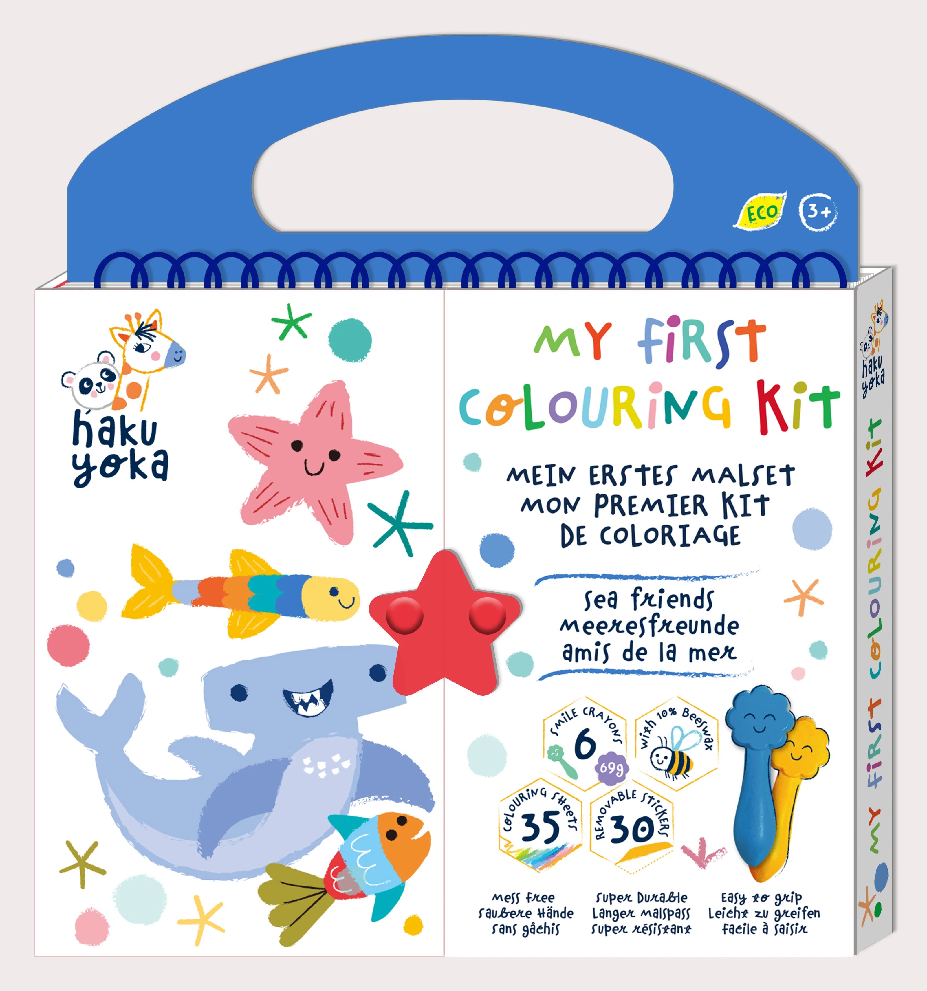 My First Colouring Kits | Sea Friends