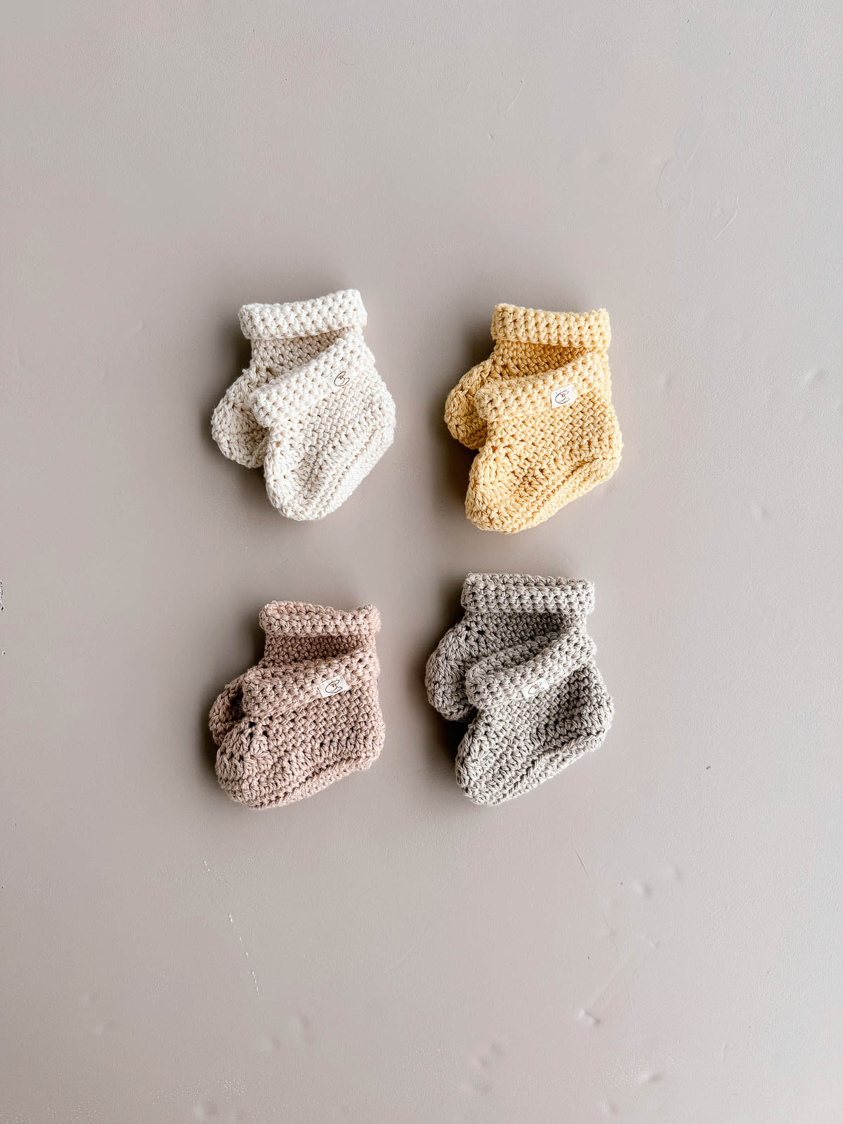 Keepsake Hand Crochet NB Booties