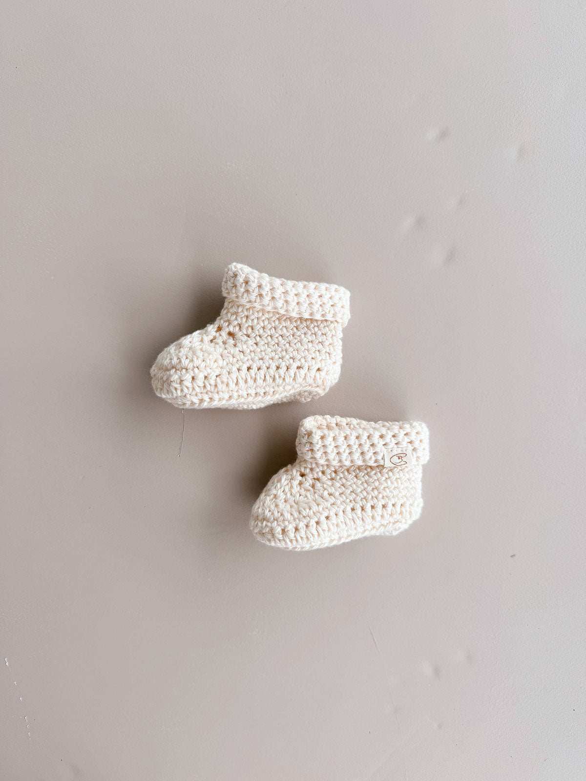 Keepsake Hand Crochet NB Booties