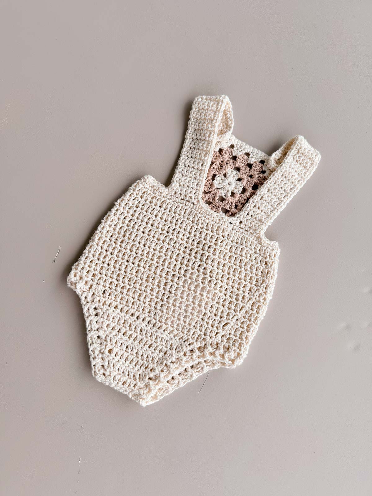 Keepsake Hand Crochet Romper