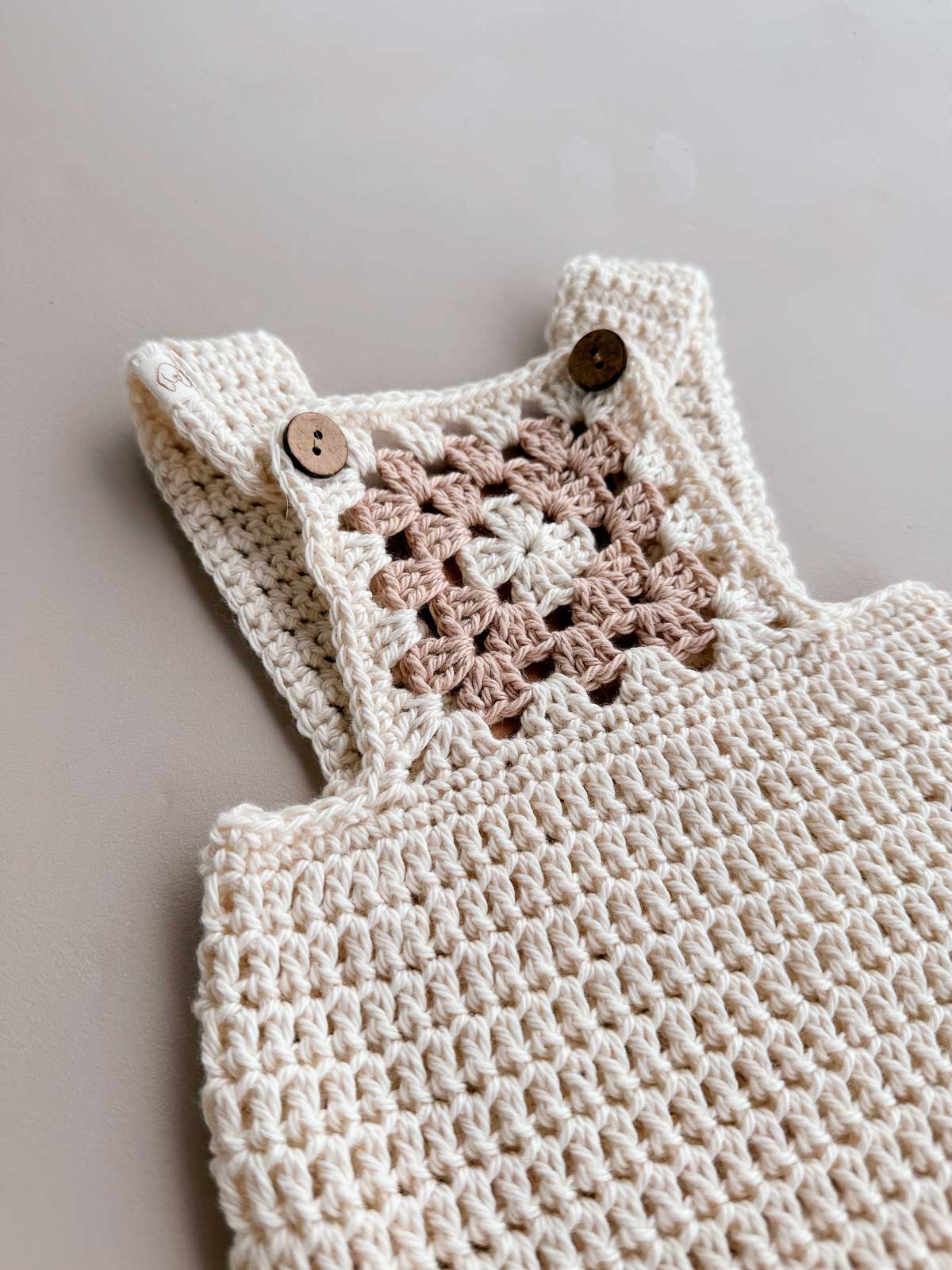 Keepsake Hand Crochet Romper