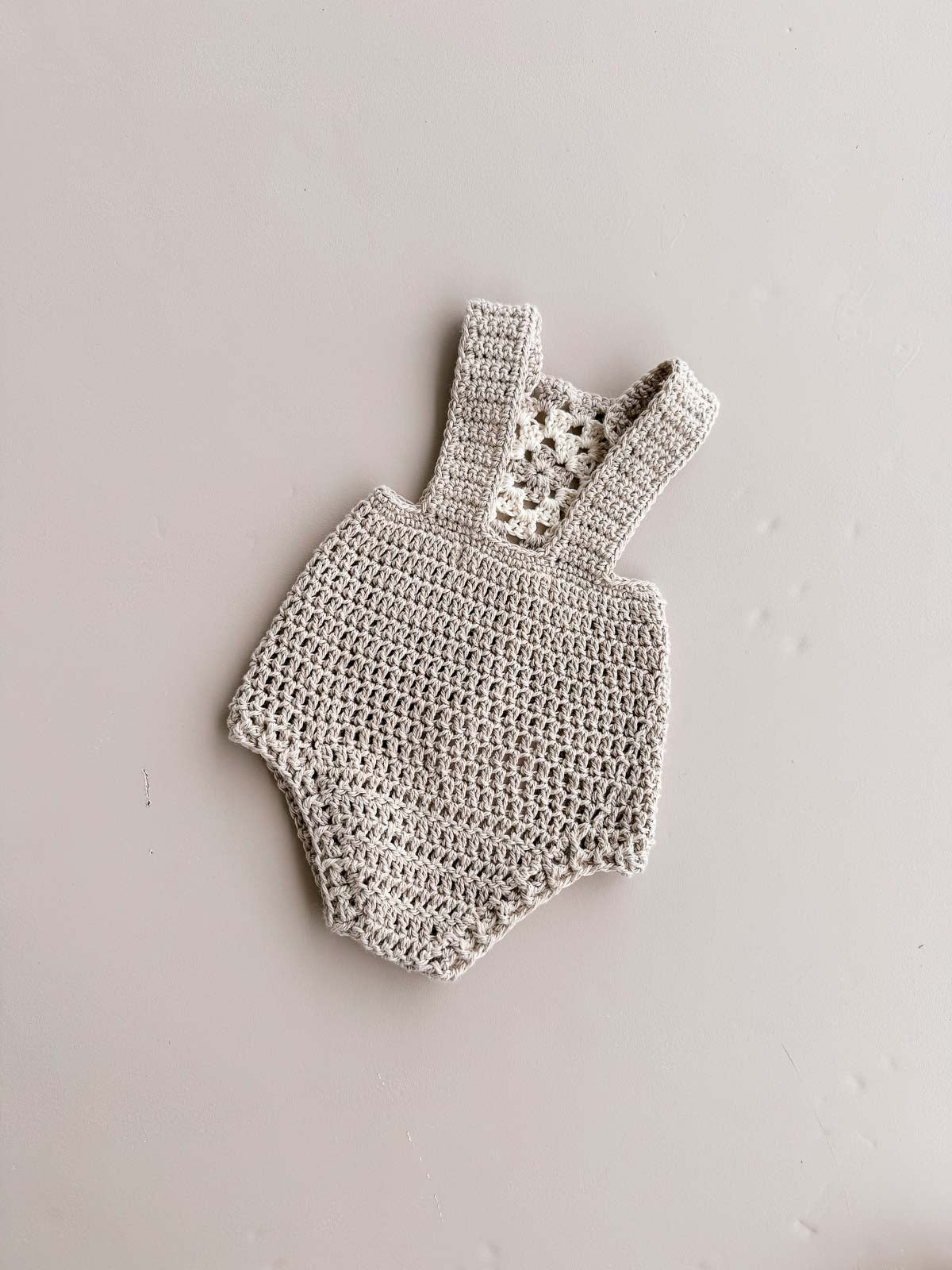 Keepsake Hand Crochet Romper