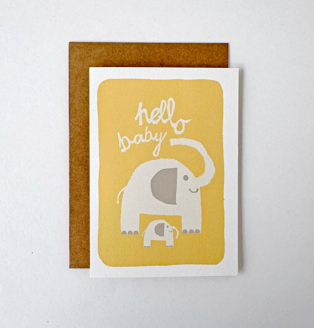 Card | Hello Baby Elephant